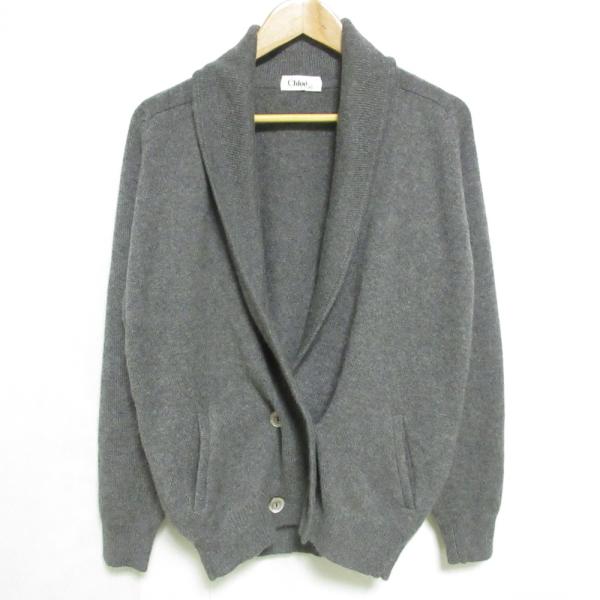 Chloe クロエ カシミヤ100% ニット カーディガン Chloe（クロエ）カーディガン 黒 サイズ:XS レディース/2200626338398