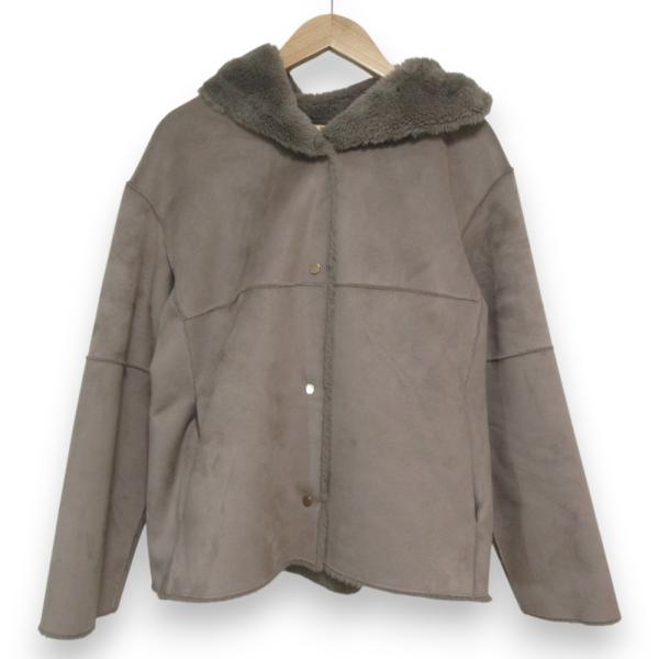 allureville（アルアバイル） 美品 リバーシブル フェイクムートン