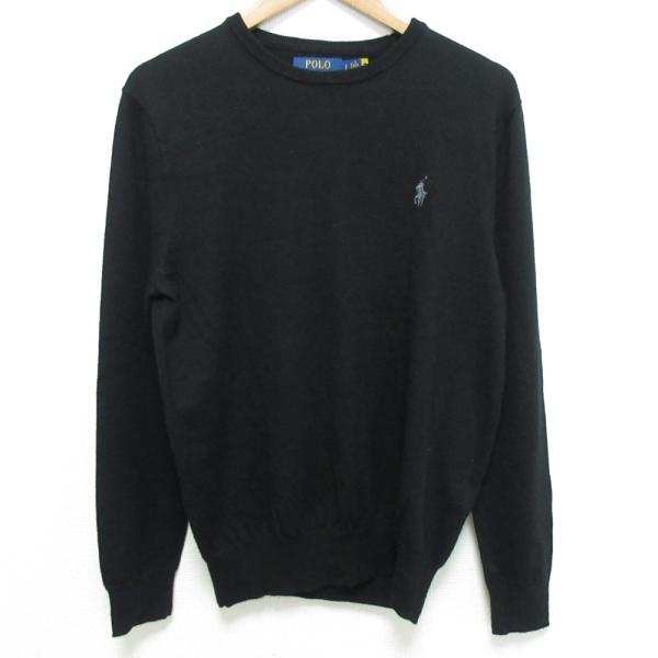 【新品未使用】POLO RALPH LAUREN ウォッシャブルメリノウール L POLO RALPH LAUREN（ポロ・ラルフローレン） 良品 ウォッシャブル