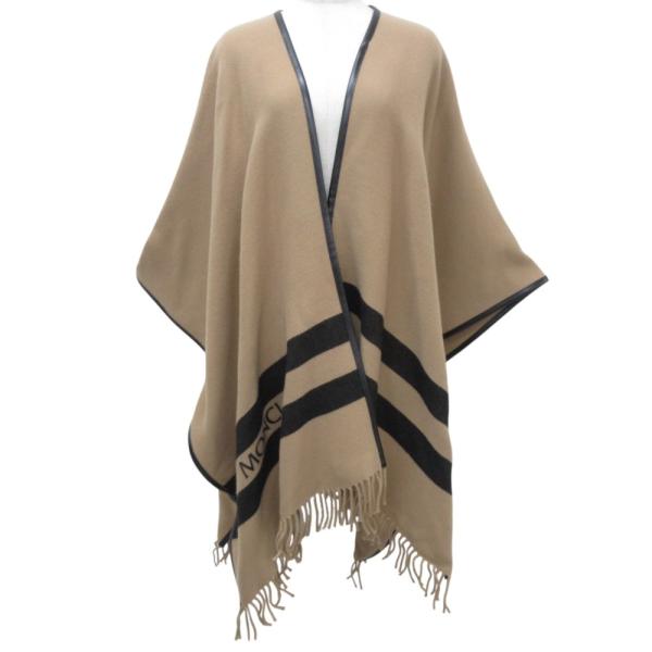 中古】未使用 21AW MONCLER モンクレール MANTELLA ロゴ ライン ウール