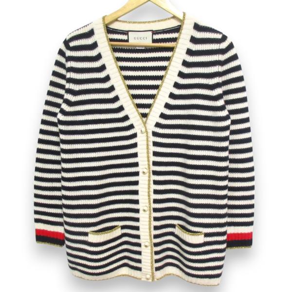 GUCCI（グッチ） 美品 ウール×カシミヤ インターロッキングG フェイク