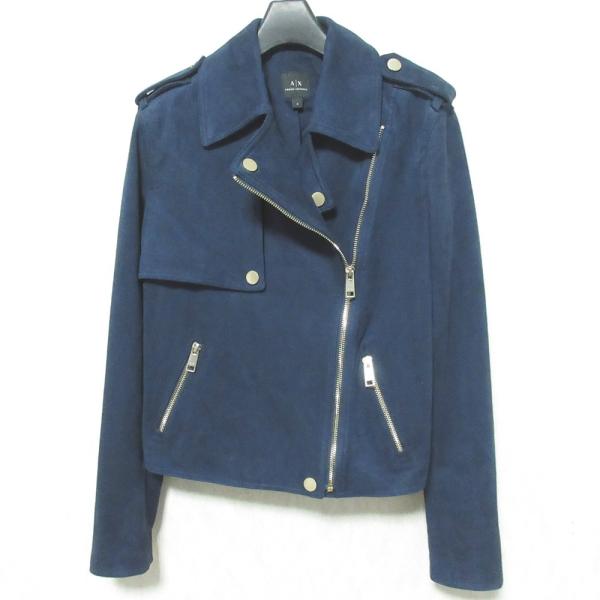 ARMANI EXCHANGE 美品 アルマーニエクスチェンジ エコスエード