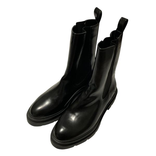 ZARA（ザラ） 美品 サイドゴアブーツ 38 24.5cm程度 ブラック