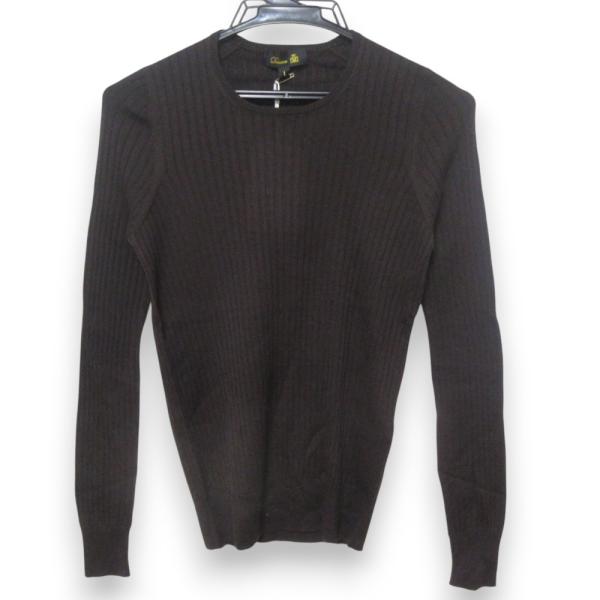 本日限定お値下げ　新品未使用　DRAWER カシミヤシルククルーネックセーター DRAWER 美品 ドゥロワー 18Gカシミヤ×シルク クルーネック 長袖