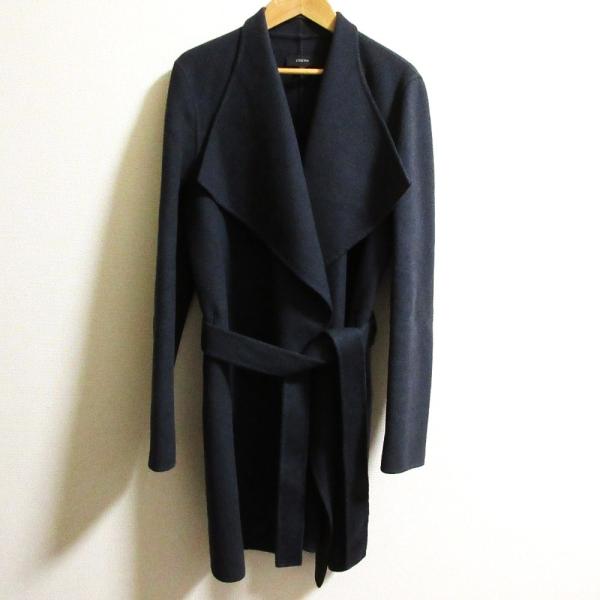 JOSEPH 美品 ジョセフ カシミヤブレンド ベルテッド リバーガウン