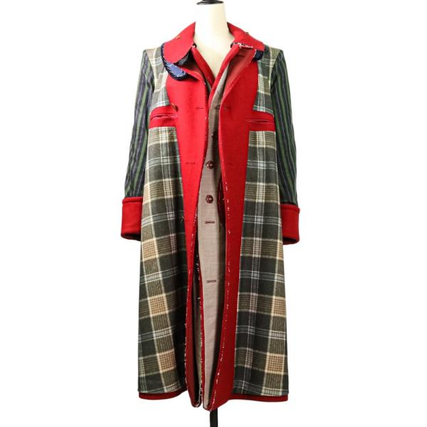 Maison Margiela 20awチェックパネルコート サイズ38 Maison Margiela 20awチェックパネルコート サイズ38 - メルカリ