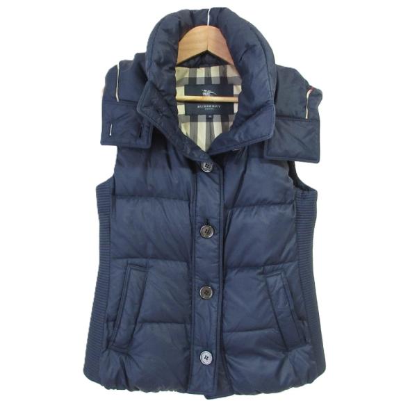 【美品】バーバリーロンドン ダウン size38 ベスト ノバチェック BURBERRY（バーバリー） 良品 BURBERRY LONDON バーバリーロンドン
