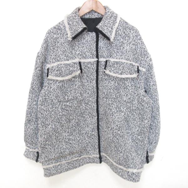 Ameri（アメリ） 美品 22AW Ameri OTONA MUSE FRINGE TWEED OVER