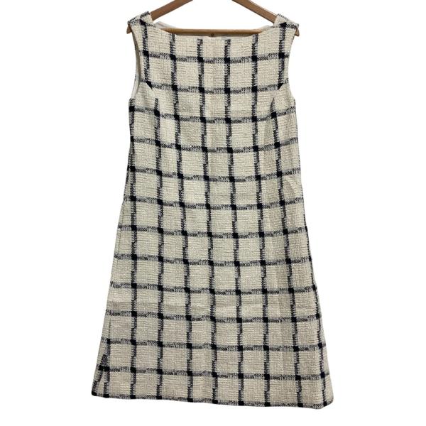 FOXEY（フォクシー） 良品 Elegant Check チェック ノースリーブ