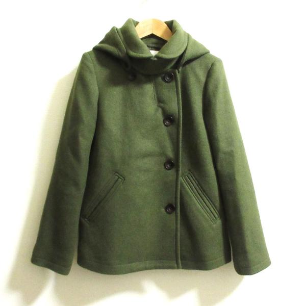 URBAN RESEARCH アーバンリサーチ ビーバーショートコート カーキ