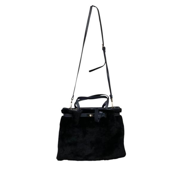 美品 Pelley Lusso ペレリールッソ ムートン 2way ショルダーバッグ
