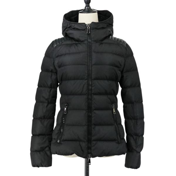 MONCLER（モンクレール） 美品 TETRA ラムレザー切替 フーデッド