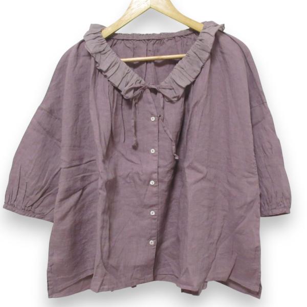 nest Robe（ネストローブ） 新品同様 24AW nest Robe リネン100％ 3/4