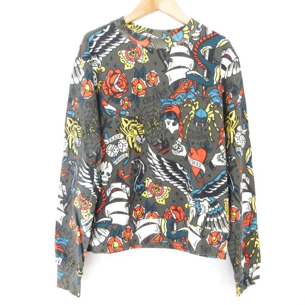 Love Moschino（ラブモスキーノ） 美品 Tattoo Print Sweatshirt 長袖