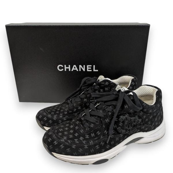 CHANEL（シャネル） 美品 22AW CHANEL ココマーク プリント スエード
