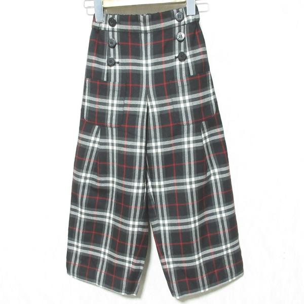 BURBERRY（バーバリー） 美品 キッズ ノバチェック ワイドパンツ 8Y