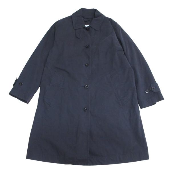 マーガレットハウエル✨ライナーダウン付ステンカラーコート ネイビー サイズⅡ □美品 MHL. ダウンライナー付きステンカラーコート マーガレットハウエル