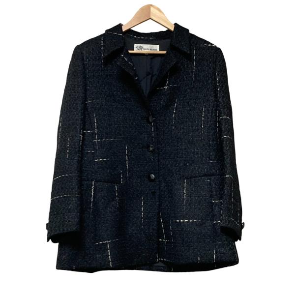 美品 TAKEO NISHIDA タケオニシダ ツイードジャケットコート サイズ13