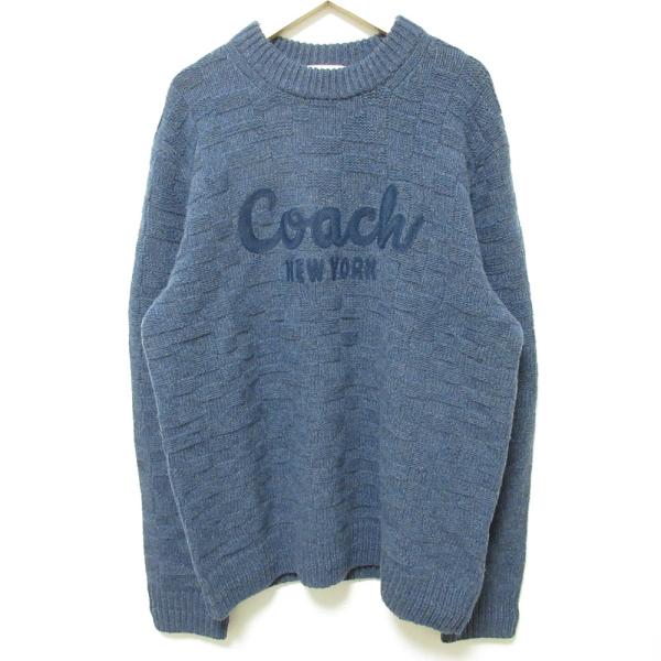 COACH（コーチ） 美品 シグネチャー クルーネック ニット