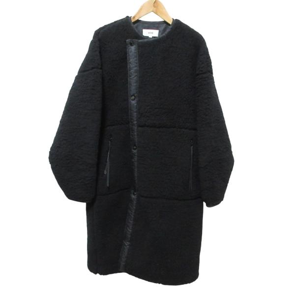 HYKE（ハイク） 美品 FAUX SHEARLING COAT フェイクムートンコート
