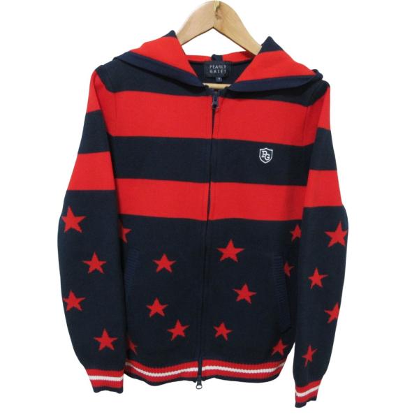 PEARLY GATES（パーリーゲイツ） 美品 ゴルフウェア ボーダー ニット