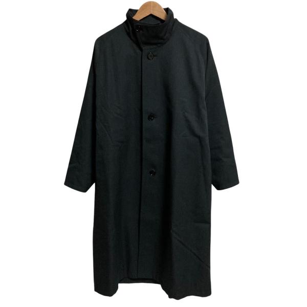 CABaN（キャバン） 美品 ウールギャバジン スタンドカラーコート S