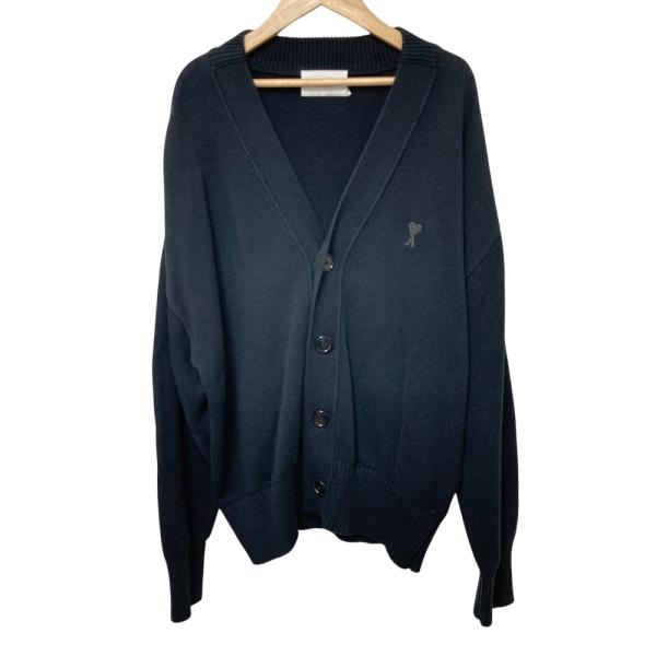 良品 ami PARIS アミパリ AMI de Coeur ADC CARDIGAN Vネック