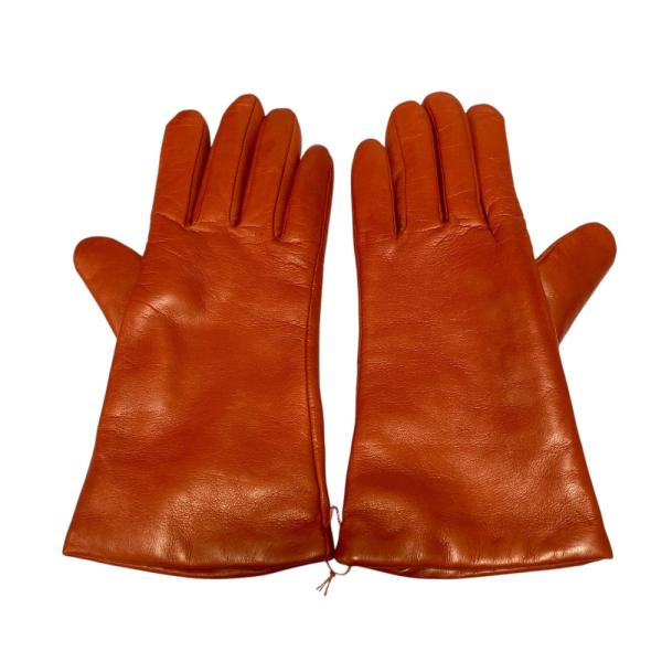 Sermoneta☆彡セルモネータ　手袋　ダークブラウン　サイズ7 Sermoneta gloves（セルモネータグローブス） 未使用 ゴートスキン