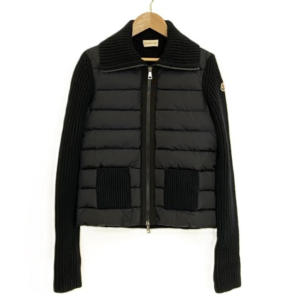 MONCLER（モンクレール） 美品 ニットコンビ ダウンジャケット XS