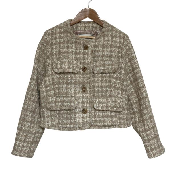 美品 Herlipto ハーリップトゥ Saint Germain Fancy TweedJ ツイード