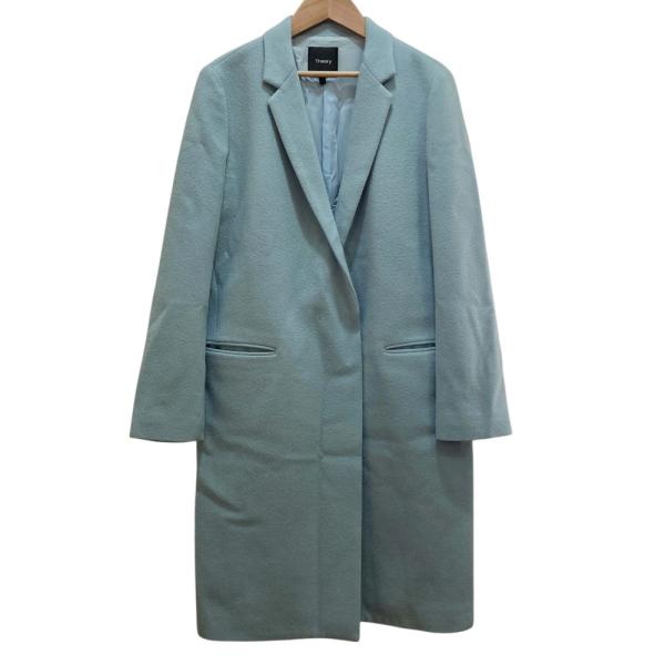 theory（セオリー） 良品 LAMB MELTON ウール チェスターコート サイズ