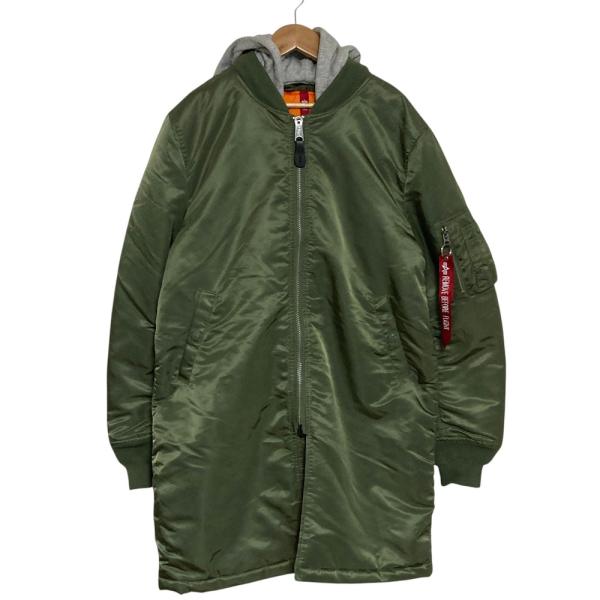 美品 アルファインダストリーズ MA-1 リバーシブル 空軍 米国古着 L Alpha Industries（アルファ・インダストリーズ） 美品 アルファ MA-1