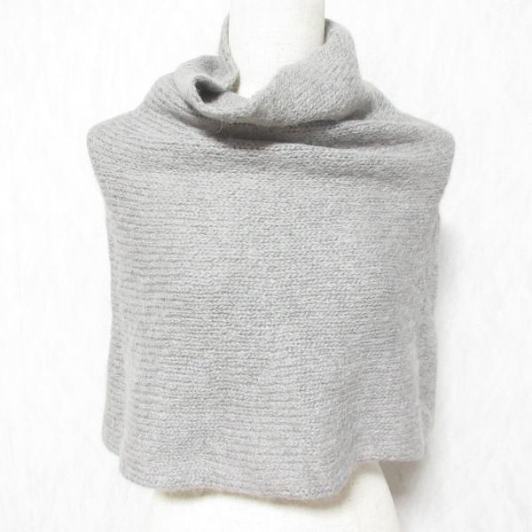 エヴァムエヴァ　アルパカウールスヌード F evam eva（エヴァムエヴァ） 美品 alpaca wool snood アルパカウール