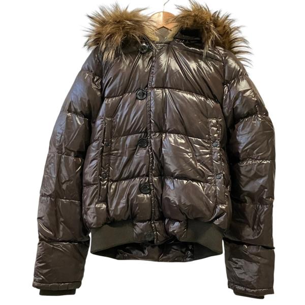 美品 MONCLER モンクレール BULGARIE ダウンジャケット 1 ブラウン メンズ 古着 中古 USED MONCLER（モンクレール） 美品 BULGARIE ダウンジャケット 1 ブラウン