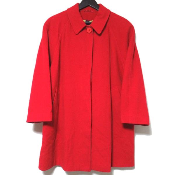 HERNO（ヘルノ） 美品 ヴィンテージ 裏地スカーフ柄 シングル ウール