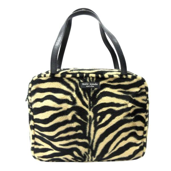 美品 ケイトスペード ハンドバッグ スクエア ミニ レザー 黒 kate spade NEW YORK ケイトスペード バッグ トートバッグ