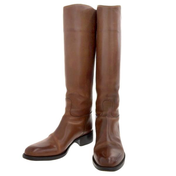 SARTORE（サルトル） 美品 レザー ジョッキーブーツ ロングブーツ 35 1