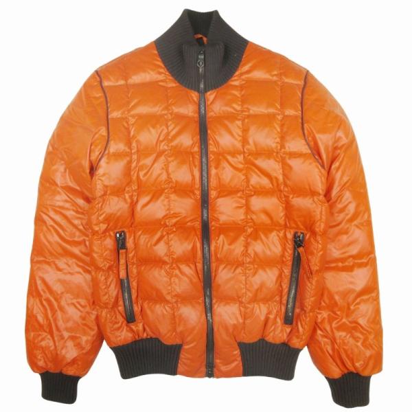 DUVETICA ダウンジャケット サイズ48 オレンジ DUVETICA（デュベティカ） 良品 Greco グレコ ダウン ジャケット