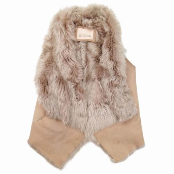 Karl Donoghue（カールドノヒュー） 美品 ラムスキン ファー ベスト