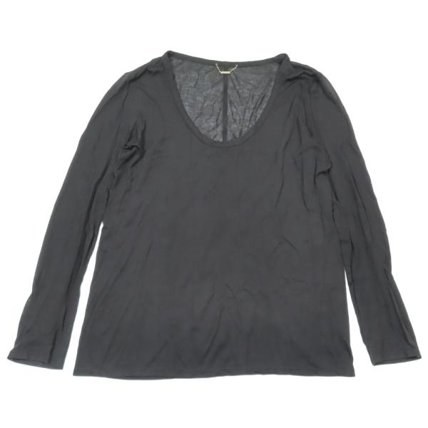 THE ROW 美品 ザ ロウ 長袖 ラウンドネック シアー ニット カットソー  