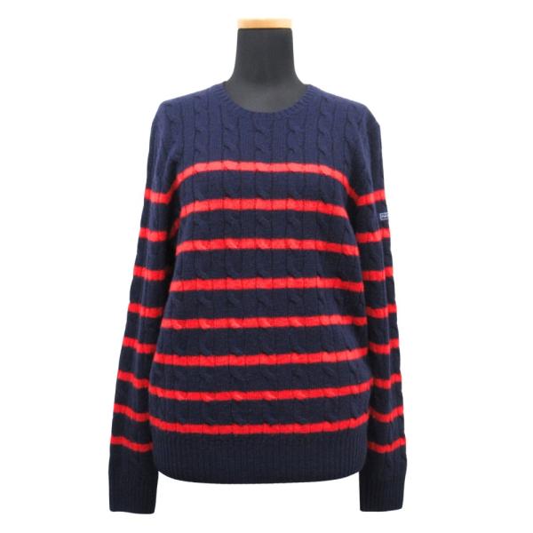 【美品】ラルフローレン ゴルフ カシミヤ混ニット L アイボリー イタリア糸 フェア アイル カシミヤ クルーネック セーター | ラルフ