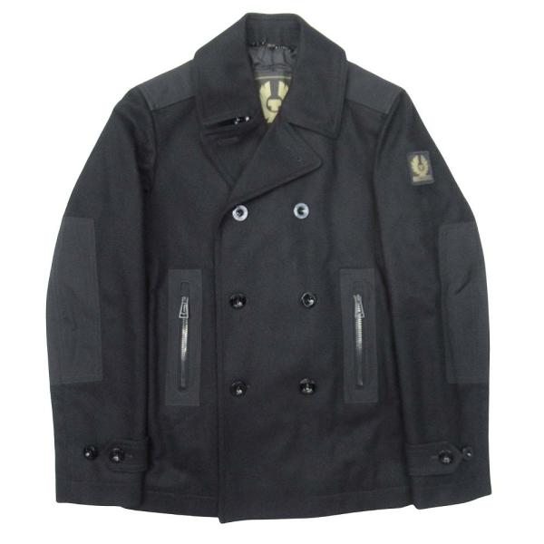 BELSTAFF 美品 ベルスタッフ Astern Peacoat 中綿 ショート ピーコート  