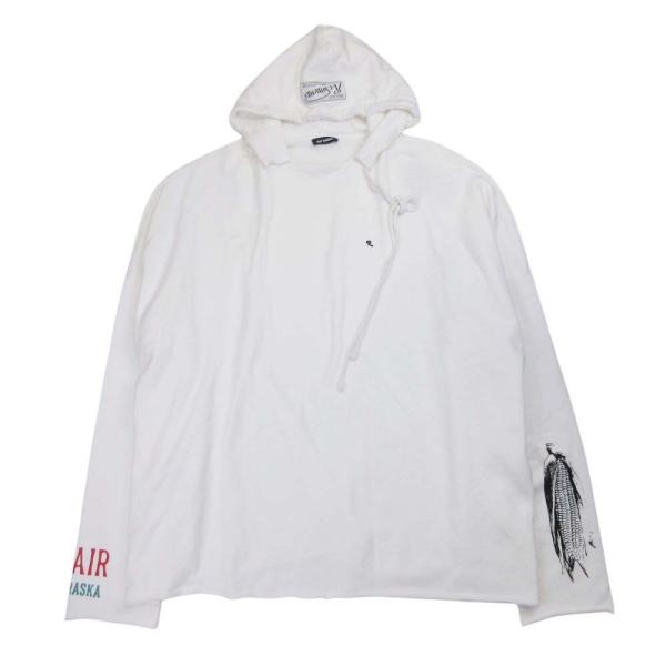 ラフシモンズ サイズ:1  17SS  171-185 アシンメトリーオーバーサイズプルオーバーパーカー 中古 SB01 ラフシモンズ サイズ:1 17SS 171-185 アシンメトリーオーバーサイズ