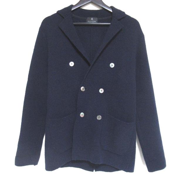 LANVIN COLLECTION 美品 ランバンコレクション シェルボタン ダブル