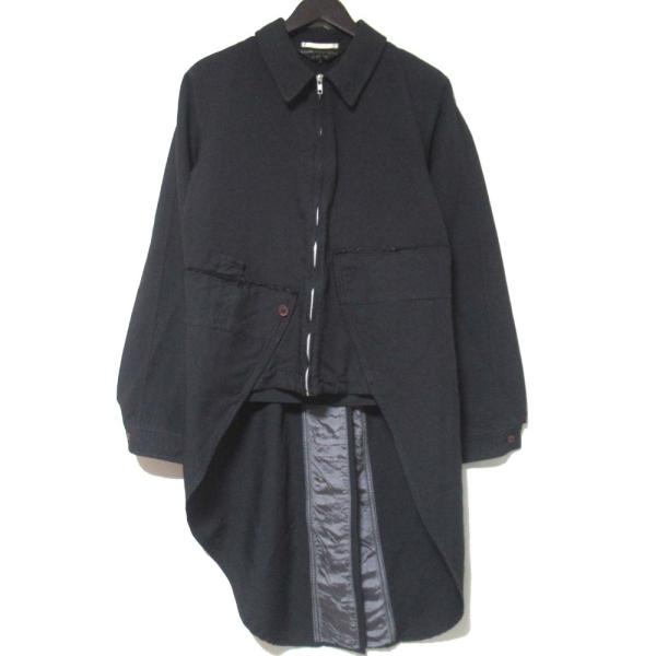 w*r様 AD2005コムデギャルソンオムプリュス ポリ縮絨 ナポレオンコート COMME des GARCONS HOMME PLUS 美品 13AW コムデギャルソンオム