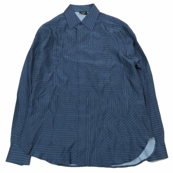 FENDI（フェンディ） 新品同様 2023年製 シルク100％ FFズッカ 総柄