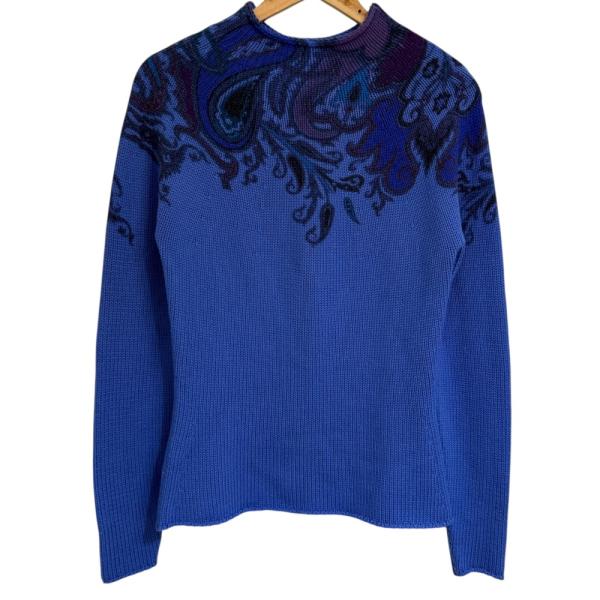 ETRO（エトロ） 未使用 ペイズリー柄 長袖 ニット セーター サイズ44