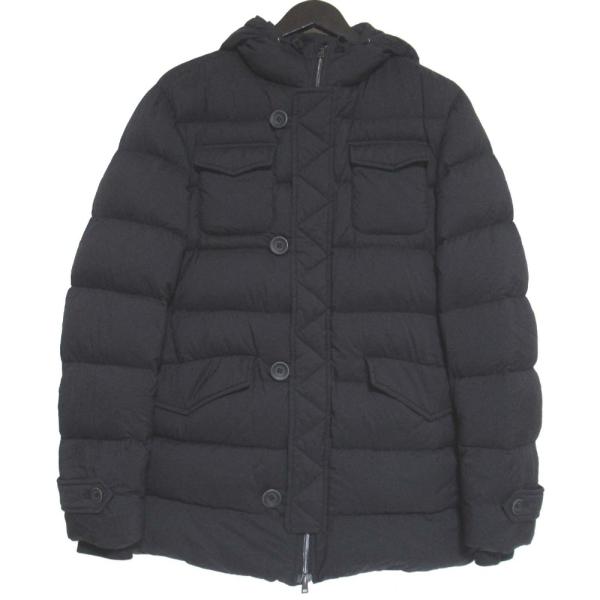HERNO（ヘルノ） 美品 23AW HERNO ナイロン フーディー ダウン