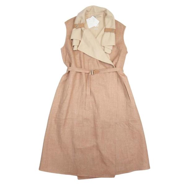 HERMES（エルメス） 未使用 カシミヤ ダブルフェイス ラップコート