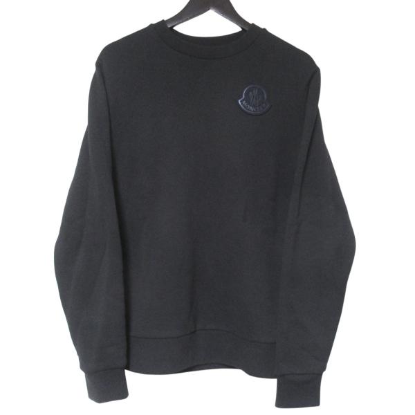 MONCLER（モンクレール） 良品 23AW MONCLER SWEAT SHIRT ロゴパッチ 